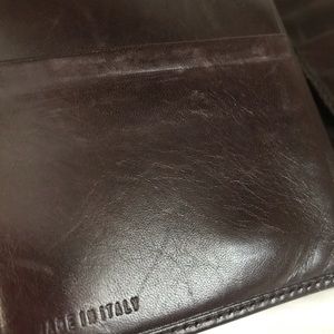 Bally bifold leather wallet